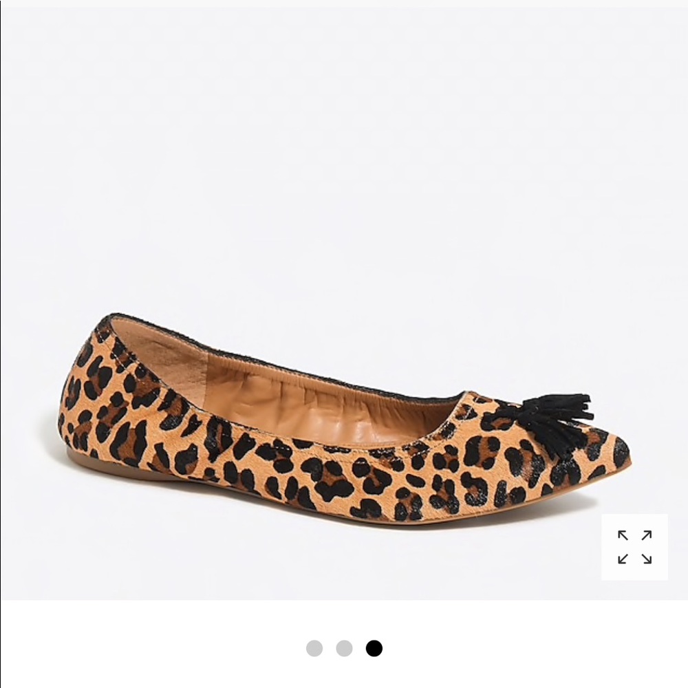 🐆SOLD🐆 J. Crew Calf Hair Flats 7